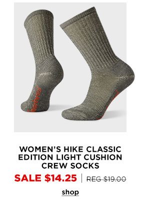 Women's Hike Classic Edition Light Cushion Crew Socks - Click to Shop