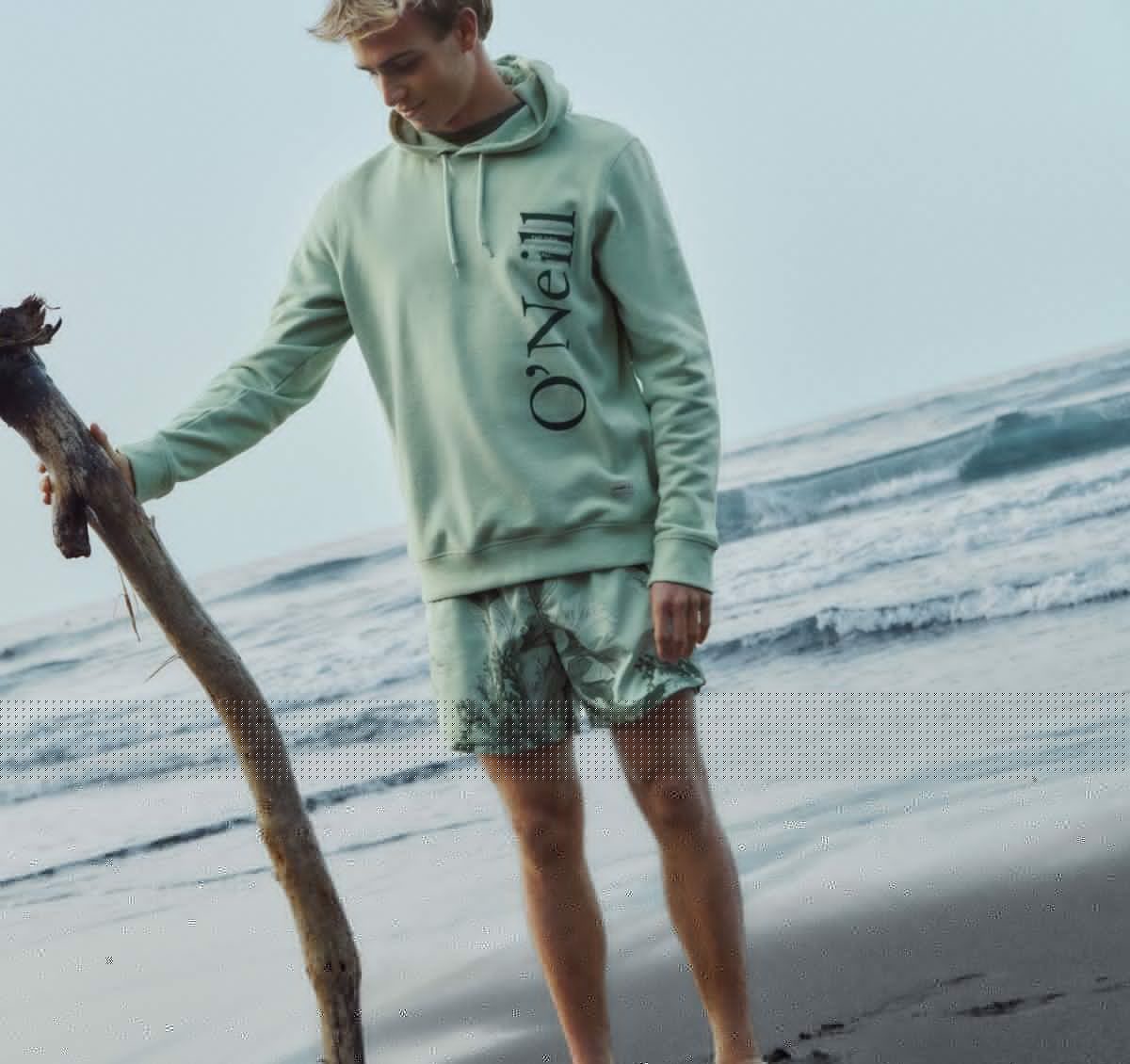 O'Neill Kelp Pullover Hoodie Sea Foam