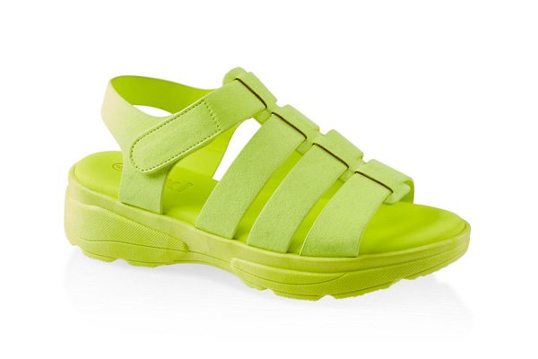 Caged Sporty Platform Sandals