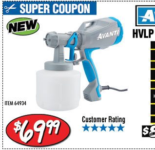 View Handheld HVLP Paint & Stain Sprayer