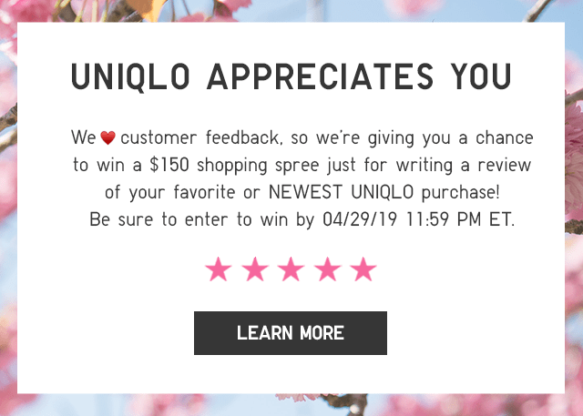 BANNER3-UNIQLO APPRECIATE YOU