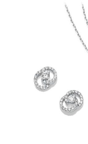 Encircled by Love Diamond Earrings
