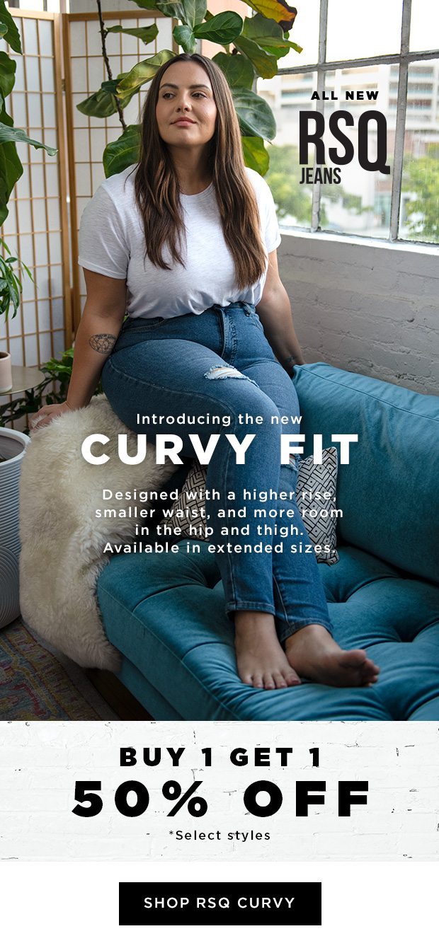 RSQ Jeans Curvy Fit 👖 BOGO 50% Off - TILLYS Email Archive