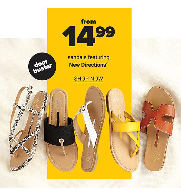 From 14.99 Sandals featuring New Directions - Shop Now