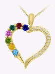 Heart Stone Necklace