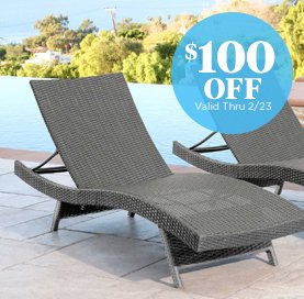 $100 off.valid thru 2/23