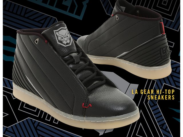 LA Gear HI-Top Sneakers