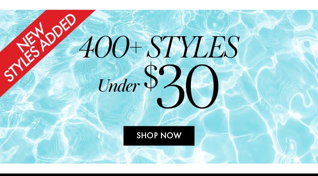 400 styles under $30 BB