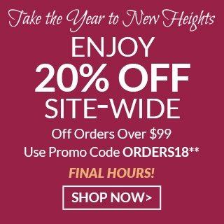 20% Off Your Purchase of $99 or More