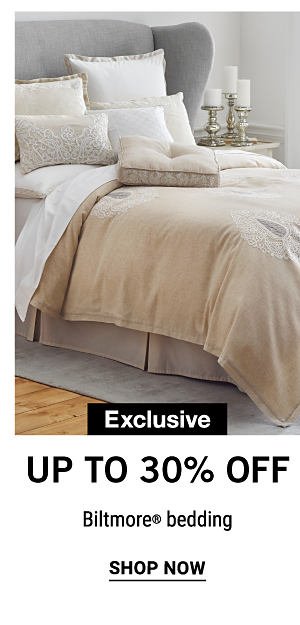 Exclusive - Up to 30% off Biltmore® bedding. Shop Now.