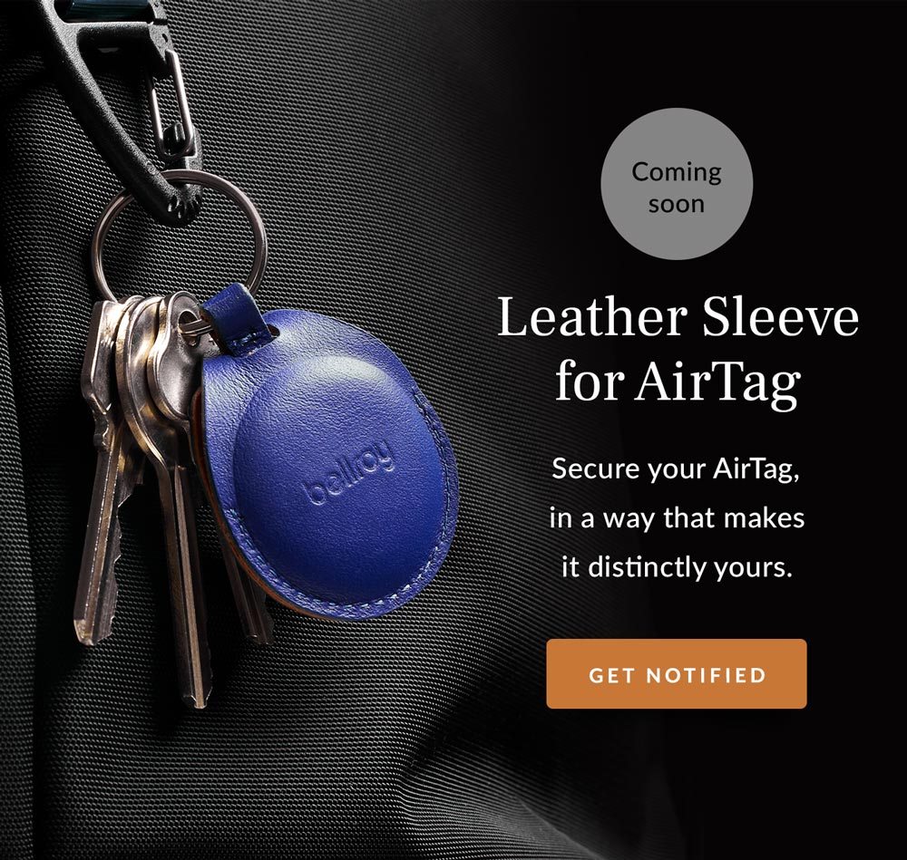 Leather Sleeve for AirTag: Secure your AirTag, in a way that makes it distinctly yours. 