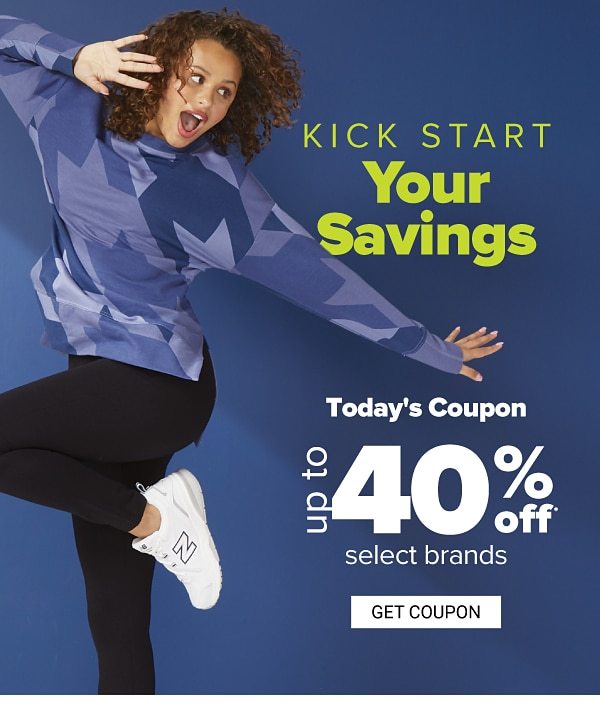 Kick start your savings - Up to 50% off select brands. Get Coupon.