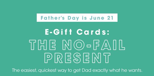 SHOP E-GIFT CARDS