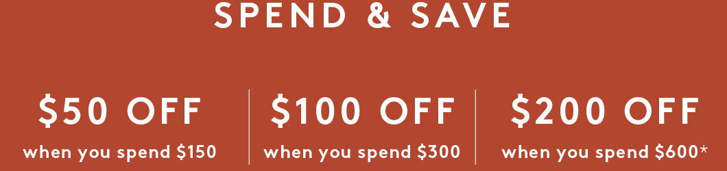 Spend & Save starts now - Country Road Email Archive