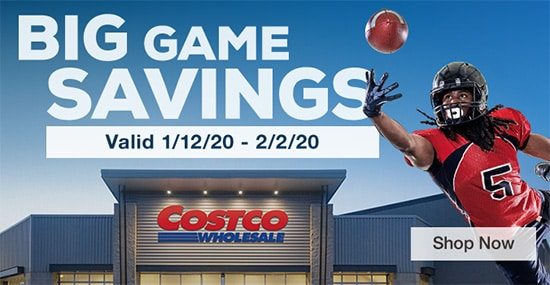 Big Game Savings, Valid 1/12 - 2/2/20. While Supplies Last. Shop now.