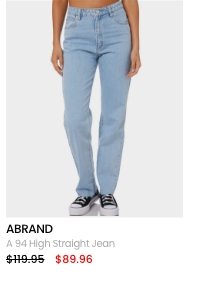 A 94 High Straight Jean