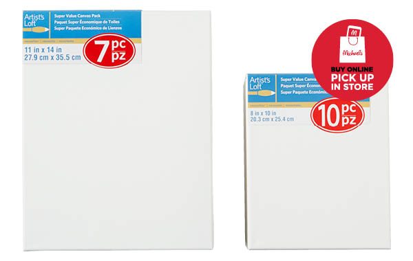 All Super Value Canvas Packs