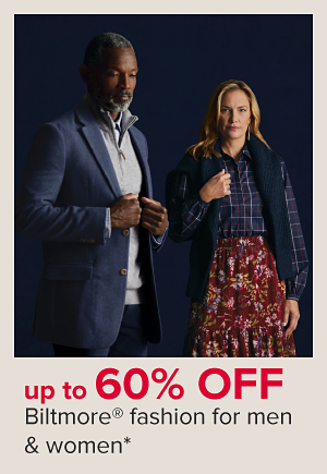 Up to 60% off Biltmore fashion for men and women.