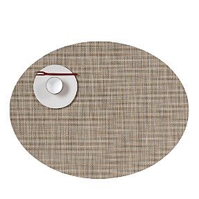 Mini Basketweave Oval Placemat