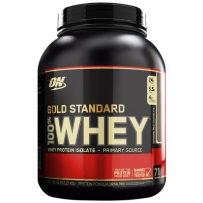 Gold Standard 100% Whey Protein - Extreme Milk Chocolate (5 Lbs. / 71 Servings)