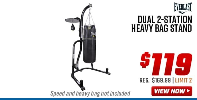 Everlast Dual 2-Station Heavy Bag Stand