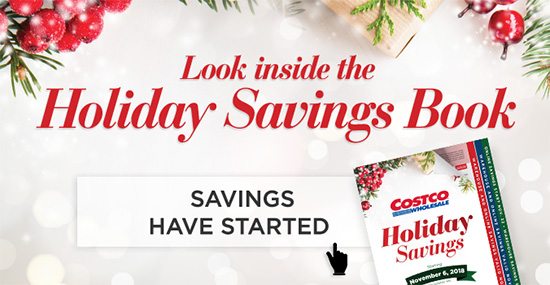 Shop Our Holiday Savings Book Valid through 11/26/18
