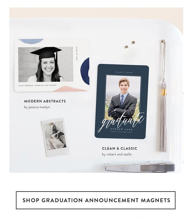 Shop Graduation Announcement Magnets