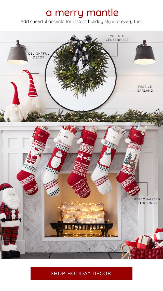 SHOP HOLIDAY DECOR