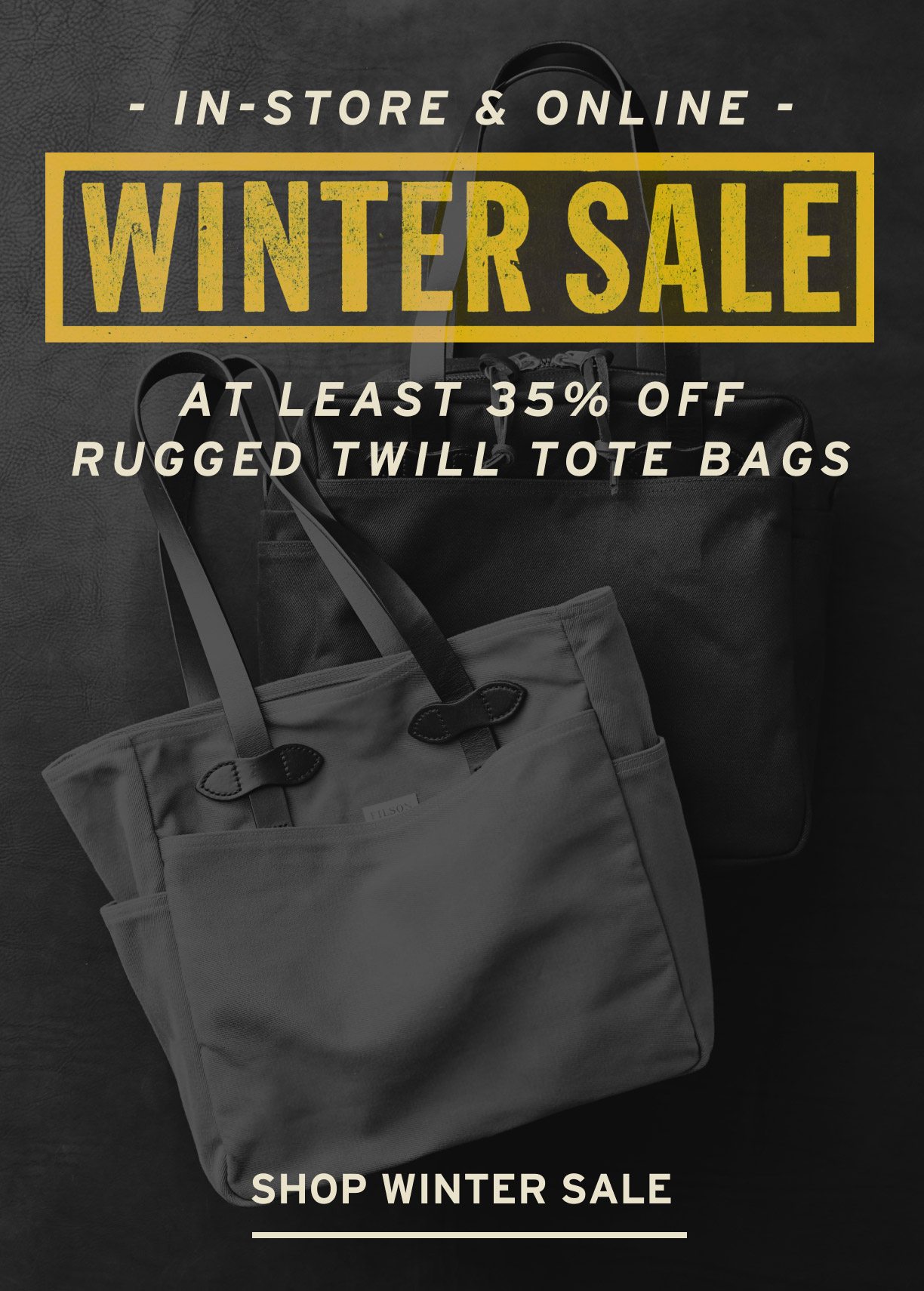 filson luggage sale