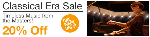 20% off Classical Era Sale - Shop Now >