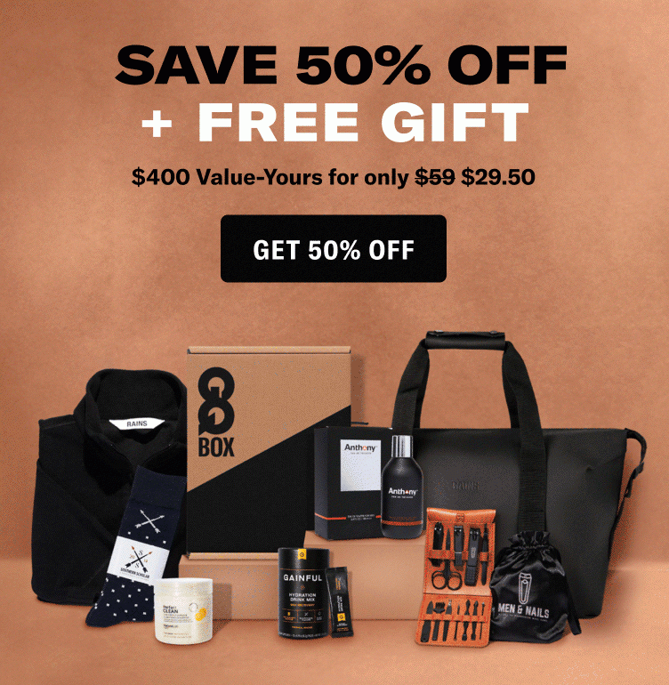 Save 50% Off plus Free Gift