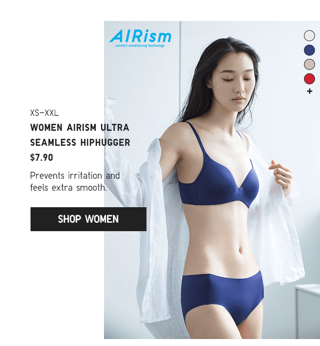 PDP2 - WOMEN AIRISM ULTRA SEAMLESS HIPHUGGER