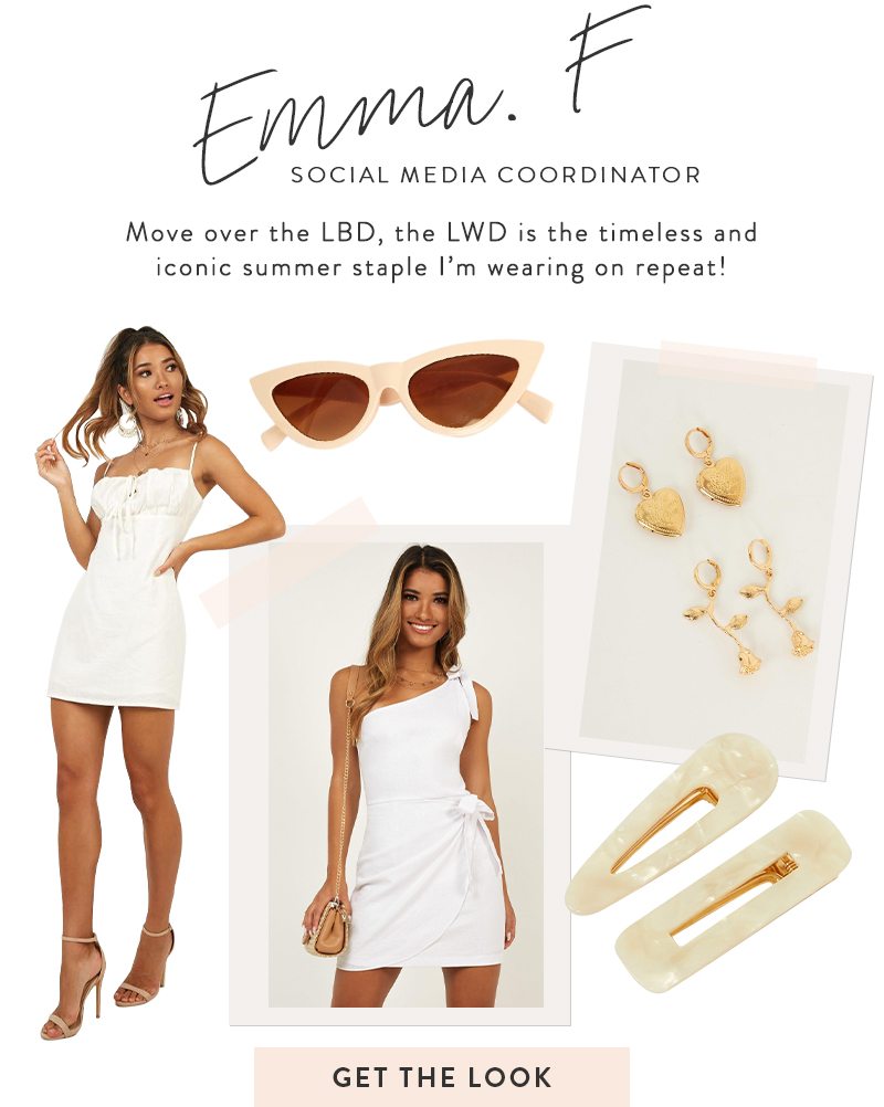 Get the look: Little White Dress