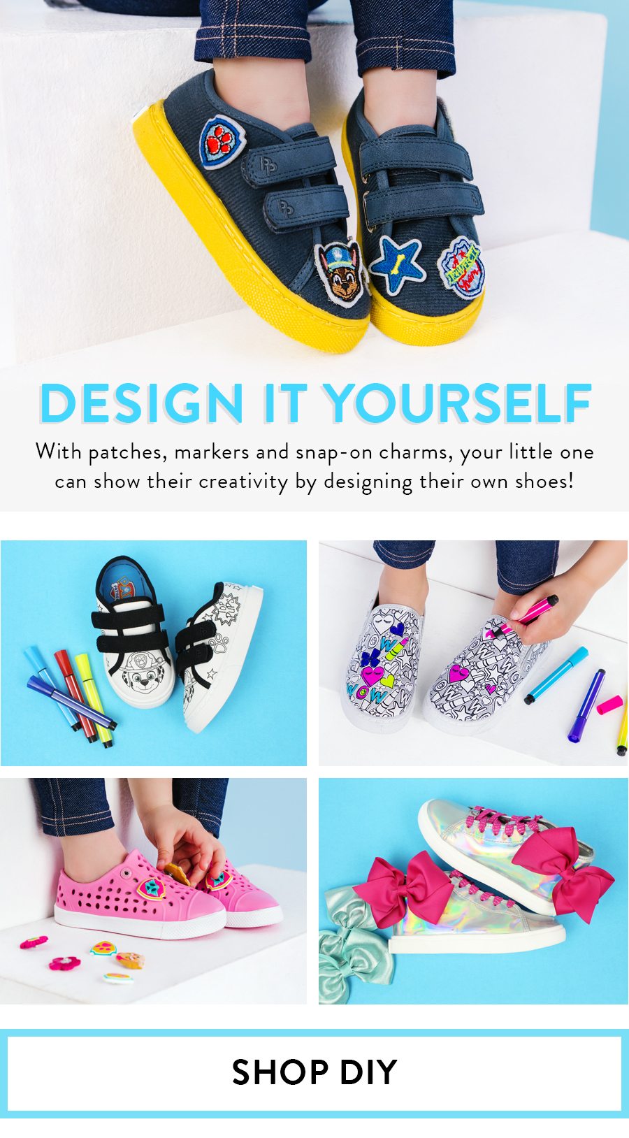 brand your own shoes