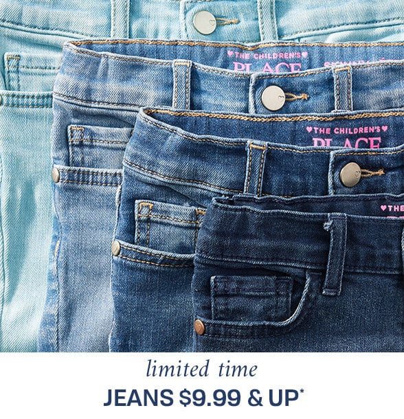 $9.99 & Up Jeans