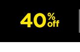 40% percent off and more. shop now.