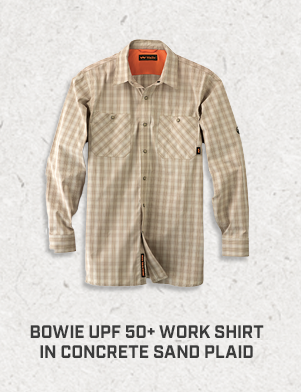 Bowie UPF 50+ Work Shirt 