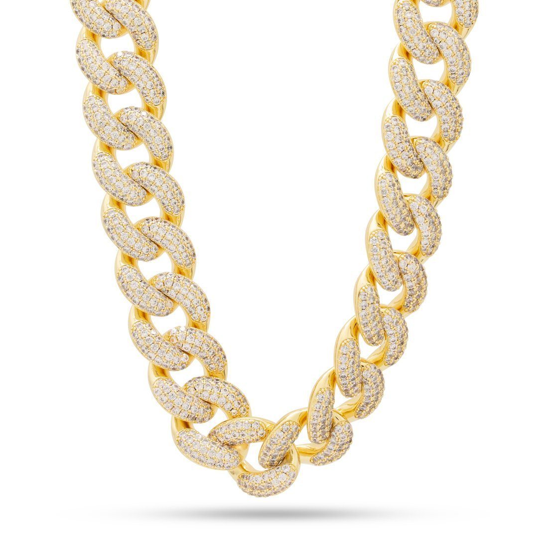 Image of 20mm Iced Miami Cuban Chain