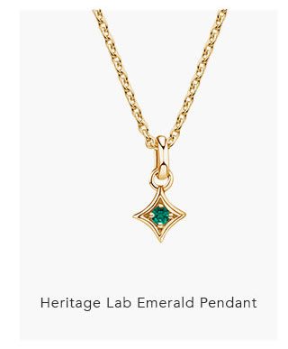 Heritage Lab Emerald Pendant
