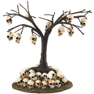 Skull Tree - Halloween Village Accessories by Department 56