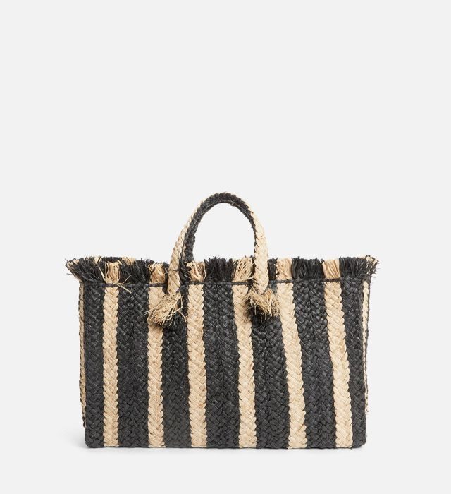 John Lewis & Partners St Tropez Stripe Tote Bag