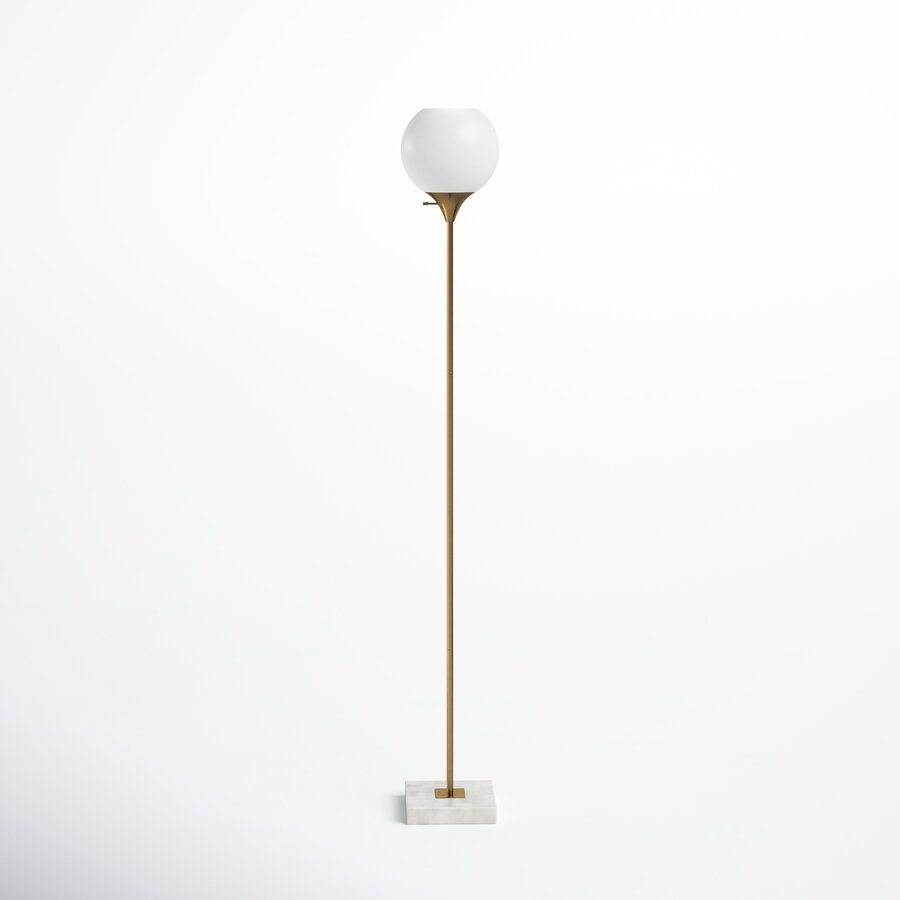 Reed 71" Torchiere Floor Lamp