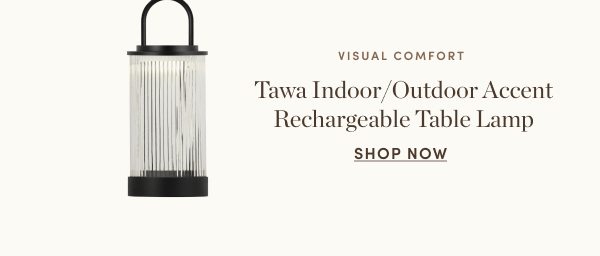 Tawa Indoor Outdoor Accent Rechargeable Table Lamp