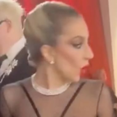 Lady Gaga Rushed to Help During an Oscars Red Carpet Incident