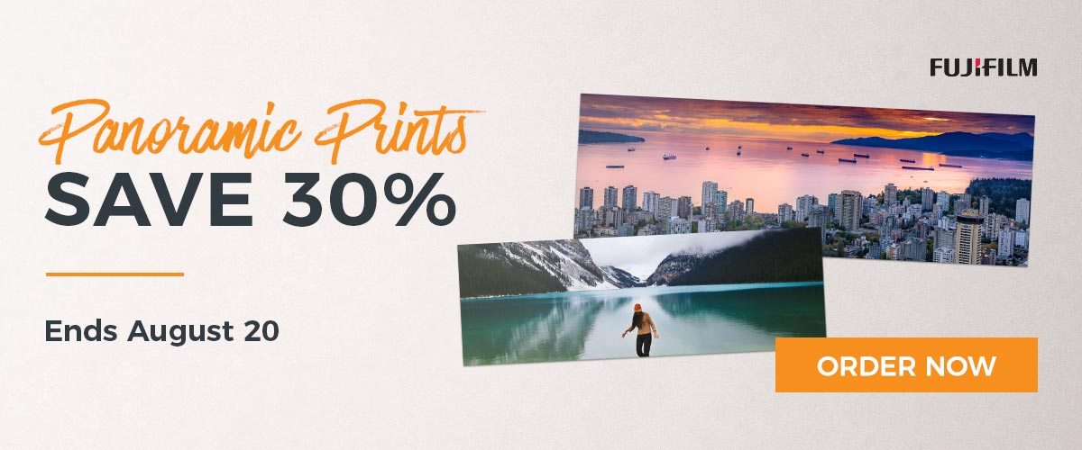 Save 30% off Panoramic Prints. Ends August 20