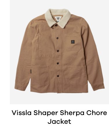 Vissla Shaper Sherpa Chore Jacket