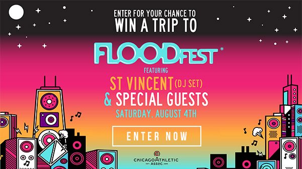 ENTER TO WIN A TRIP TO FLOODFEST