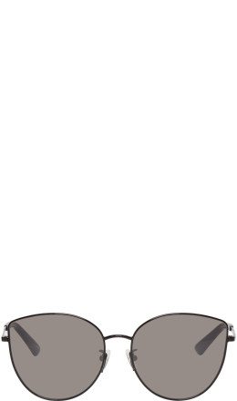 McQ Alexander McQueen - Black Discord Cat Eye Sunglasses