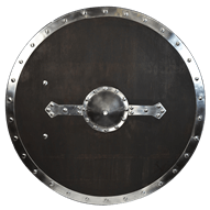 Round Wooden Viking Shield