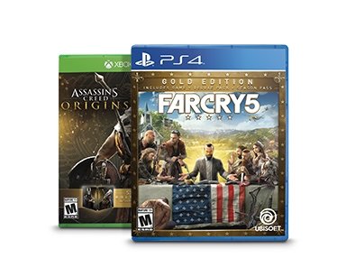 BOGO on select Ubisoft video games*